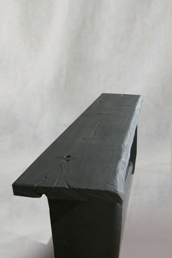 TORA CHARRED CONSOLE TABLE
